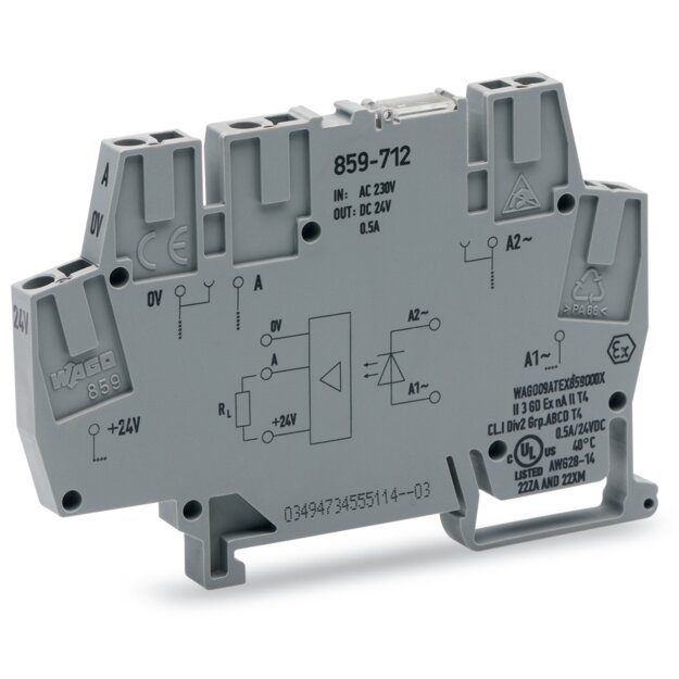 Wago 859-712 Optokopplermodul