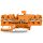 Wago 2002-1872 Trenn-/Messklemme Orange