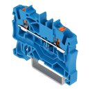 Wago 2202-1204 2-Leiter-Durchgangsklemme Blau