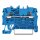 Wago 2202-1204 2-Leiter-Durchgangsklemme Blau