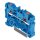 Wago 2204-1204 2-Leiter-Durchgangsklemme Blau