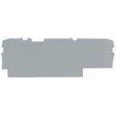 Wago 2002-1591 Abschlussplatte 1mm Grau