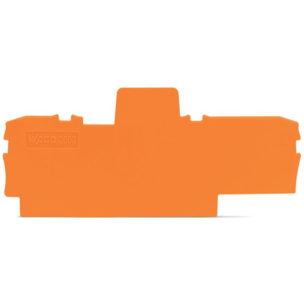 Wago 2002-1594 Trennwand 1mm Orange