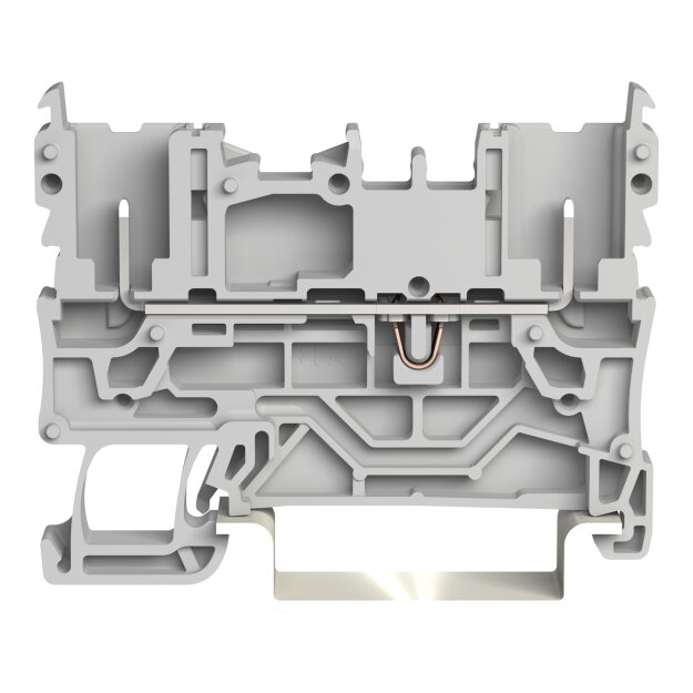 Wago 2022-1601/999-953 2-Pin-Basisklemme Grau