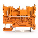 Wago 2022-1602 2-Pin-Basisklemme Orange