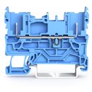Wago 2022-1604 2-Pin-Basisklemme Blau