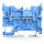Wago 2022-1604 2-Pin-Basisklemme Blau