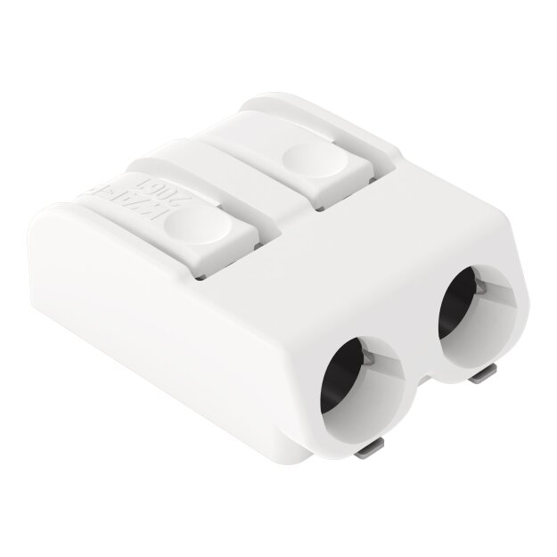 Wago 2061-602/998-404 SMD-Leiterplattenklemme Weiß