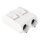 Wago 2061-602/998-404 SMD-Leiterplattenklemme Weiß