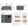 Wago 2061-622/998-404 SMD-Leiterplattenklemme Schwarz
