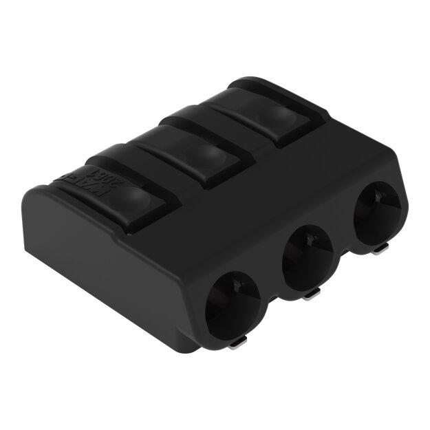 Wago 2061-623/998-404 SMD-Leiterplattenklemme Schwarz