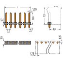 Wago 2091-1704/200-000 THR-Stiftleiste Lötstift