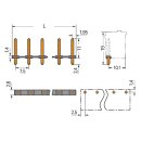 Wago 2092-3705/200-000 THR-Stiftleiste Lötstift