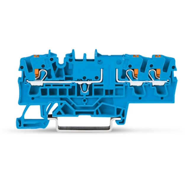 Wago 2202-1774 3Leiter-Trenn- und Messklemme Blau