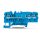 Wago 2202-1774 3Leiter-Trenn- und Messklemme Blau