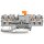 Wago 2202-1871 4-Leiter- Trenn- und Messklemme Grau