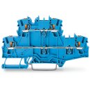 Wago 2202-2704 Doppelstockklemme Blau