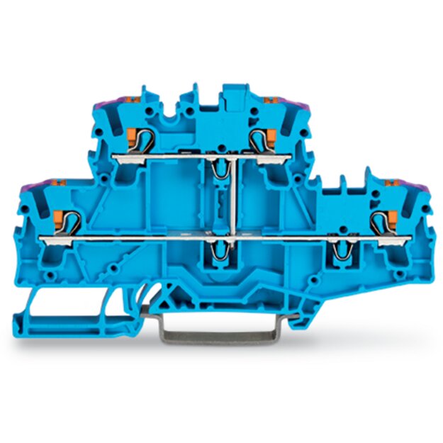 Wago 2202-2709 Doppelstockklemme Blau