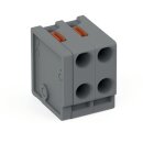 Wago 252-302 2-Leiter-Federleiste Grau