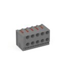 Wago 252-305 2-Leiter-Federleiste Grau