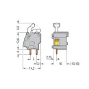 Wago 257-860 Anreihbare Leiterplattenklemme
