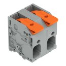 Wago 2606-1352 Leiterplattenklemme Hebel Grau