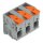 Wago 2606-1353 Leiterplattenklemme Hebel Grau