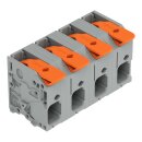 Wago 2606-1354 Leiterplattenklemme Hebel Grau