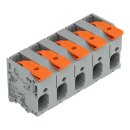 Wago 2606-1355 Leiterplattenklemme Hebel Grau