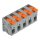 Wago 2606-1355 Leiterplattenklemme Hebel Grau