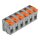 Wago 2606-1356 Leiterplattenklemme Hebel Grau