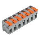 Wago 2606-1357 Leiterplattenklemme Hebel Grau