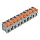Wago 2606-1360 Leiterplattenklemme Hebel Grau