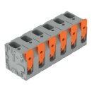 Wago 2606-3356 Leiterplattenklemme Hebel Grau