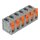 Wago 2606-3356 Leiterplattenklemme Hebel Grau