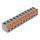 Wago 2606-3361 Leiterplattenklemme Hebel Grau