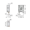 Wago 2626-3101/000-005 Leiterplattenklemme
