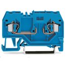 Wago 281-917 2-Leiter-Basisklemme Blau