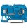 Wago 281-917 2-Leiter-Basisklemme Blau