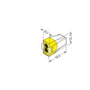 Wago 773-102 Verbindungsdosenklemme Farblos