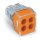 Wago 773-104 Verbindungsdosenklemme Farblos