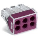 Wago 773-106 Verbindungsdosenklemme Farblos