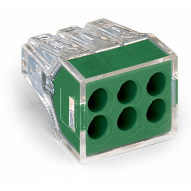 Wago 773-116 Verbindungsdosenklemme Farblos
