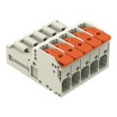 Wago 831-1205 1-Leiter-Stiftleiste Grau