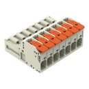 Wago 831-1207 1-Leiter-Stiftleiste Grau