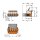 Wago 832-1102/312-000 1-Leiter-Federleiste Hebel Grau