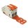 Wago 832-1102/342-000 1-Leiter-Federleiste Hebel Grau