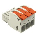 Wago 832-1103 1-Leiter-Federleiste Hebel Grau