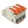 Wago 832-1103/323-000 1-Leiter-Federleiste Hebel Grau