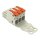 Wago 832-1103/333-000 1-Leiter-Federleiste Hebel Grau